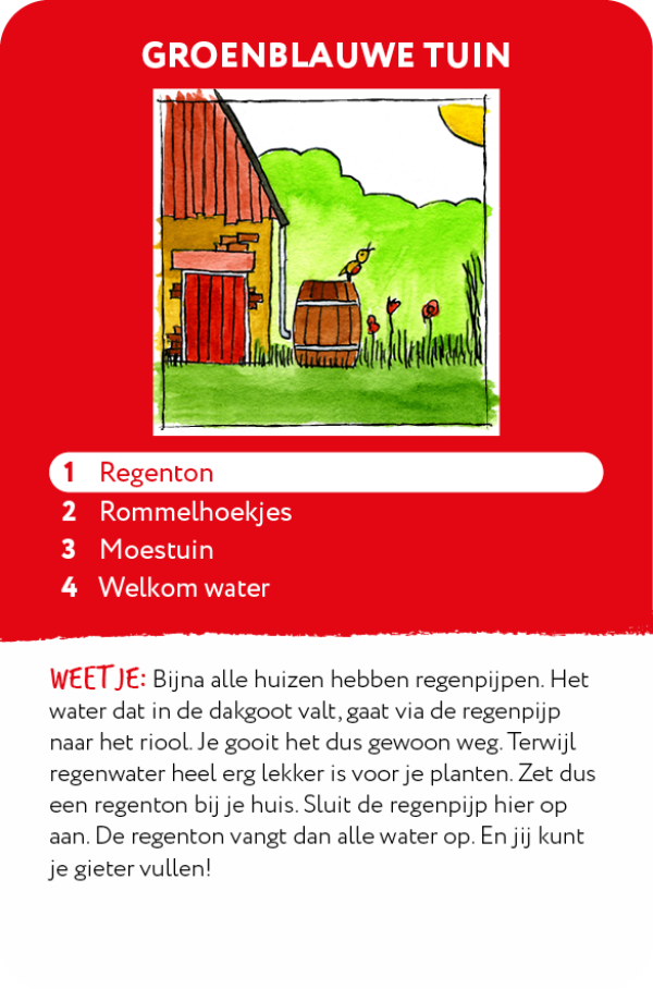 Duurzaamheidskwartet Groenblauwe tuin